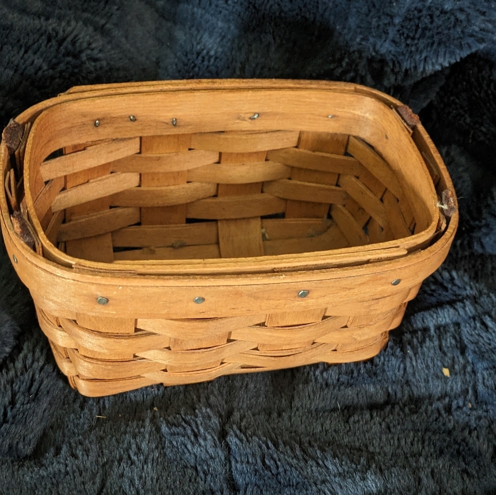 Longaberger basket, small